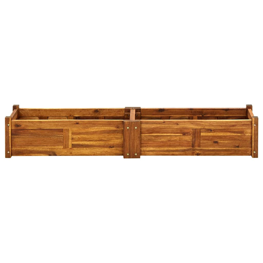 Plantenbak Verhoogd Acaciahout 150 x 30 x 25 cm