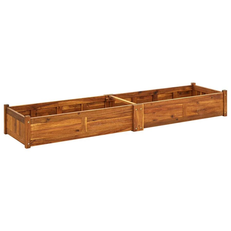 Plantenbak Verhoogd Acaciahout 200 x 50 x 25 cm