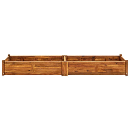 Plantenbak Verhoogd Acaciahout 200 x 50 x 25 cm