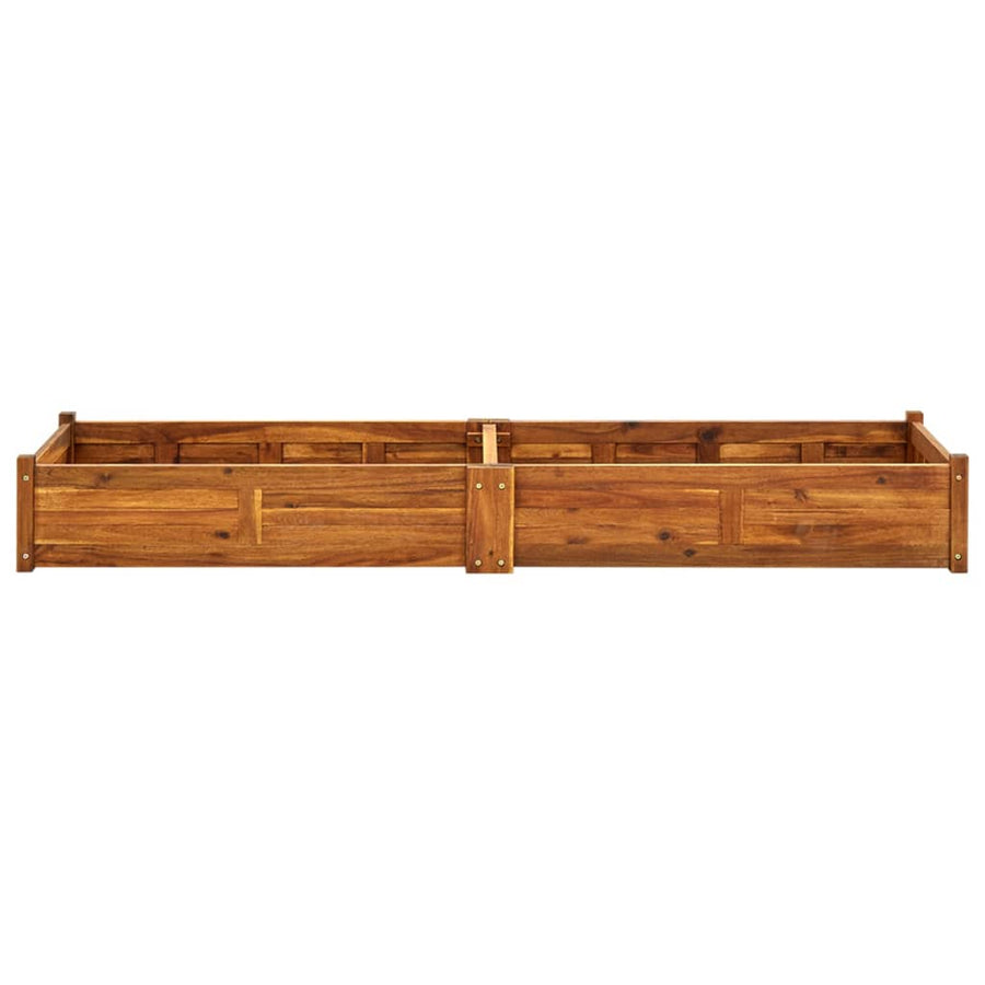 Plantenbak Verhoogd Acaciahout 200 x 50 x 25 cm