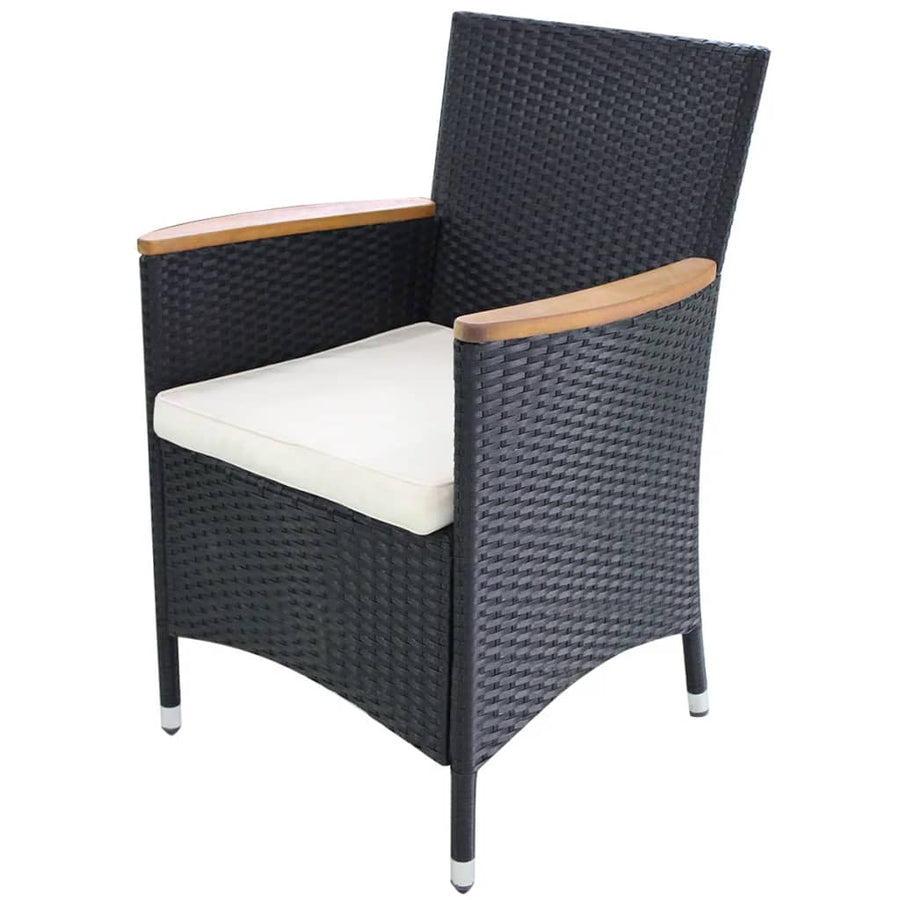 Tuinstoelen Met Kussens Poly Rattan 2