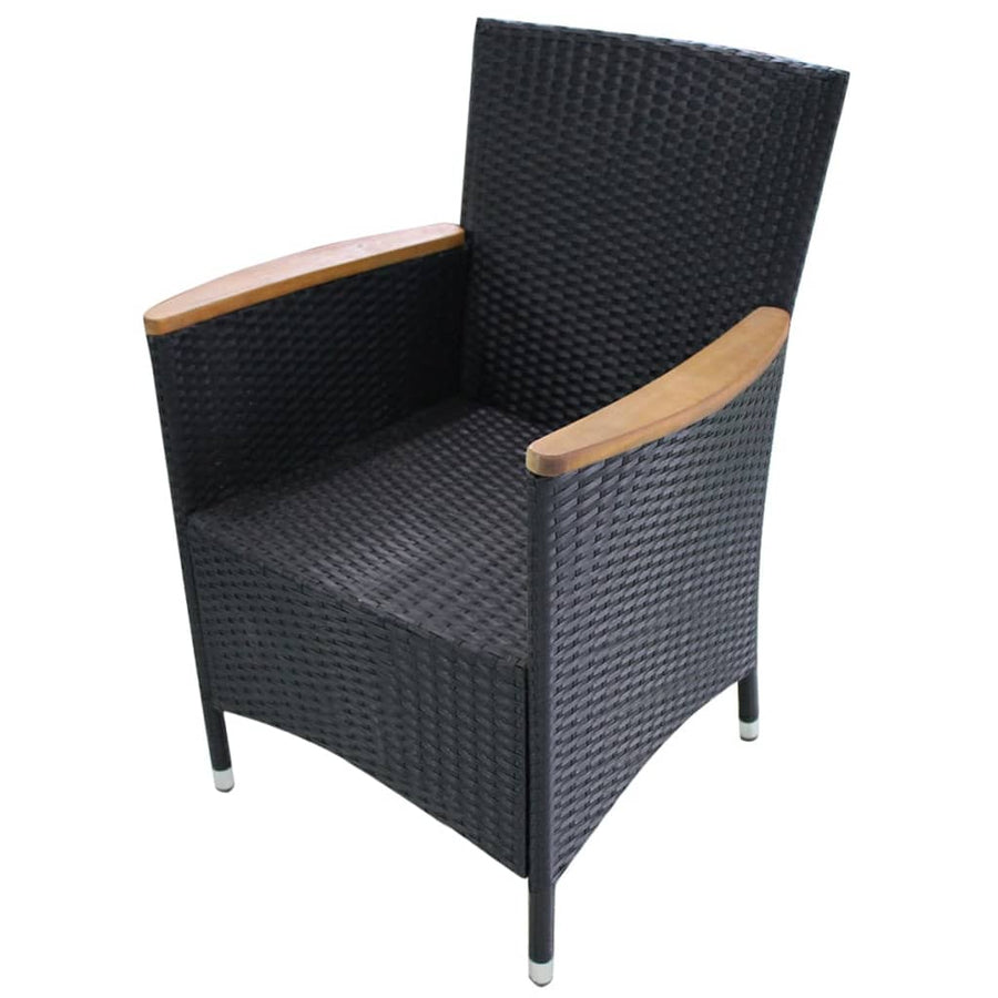 Tuinstoelen Met Kussens Poly Rattan 2