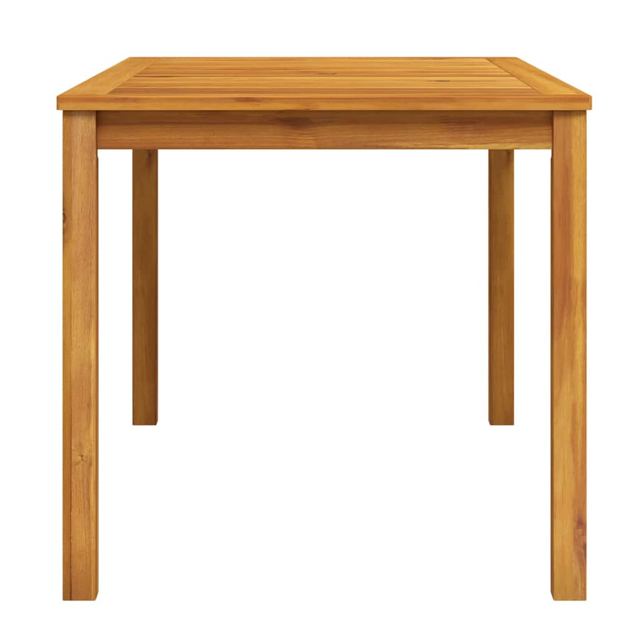 Tuintafel 140x80x74 cm massief acaciahout
