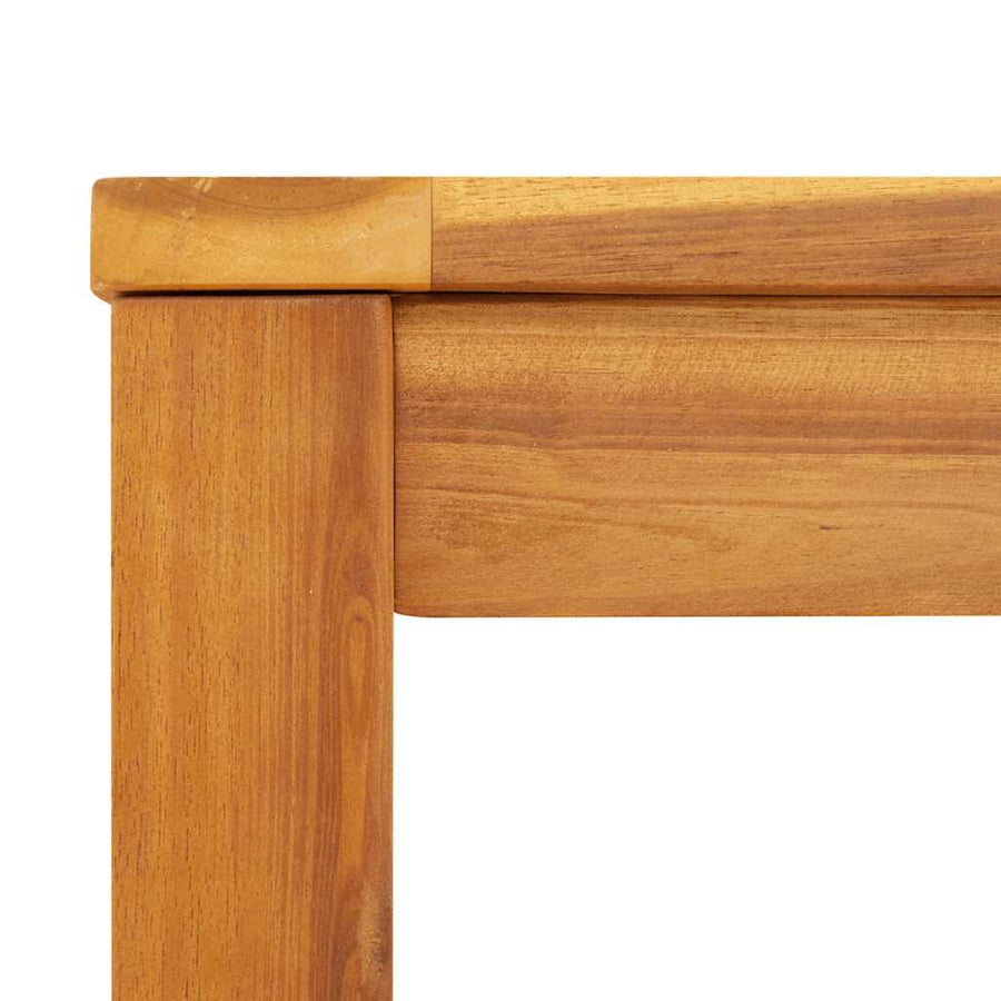 Tuintafel 140x80x74 cm massief acaciahout