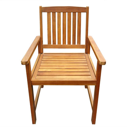 Tuinstoelen Massief Acaciahout 2 Bruin