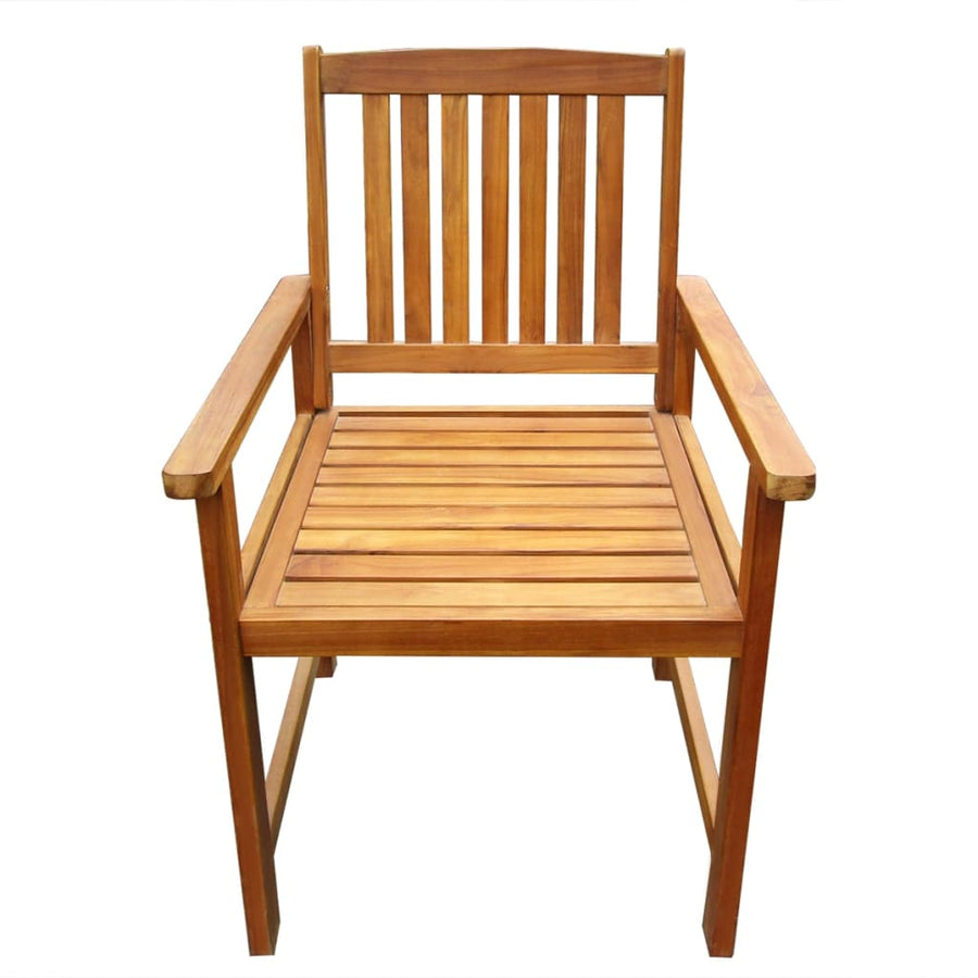 Tuinstoelen Massief Acaciahout 2 Bruin