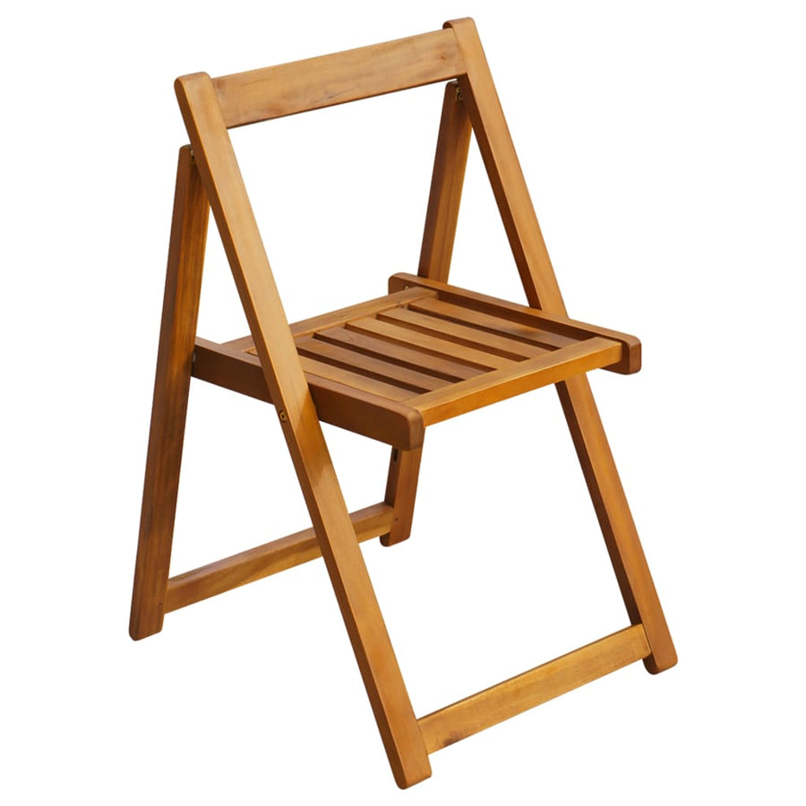 Tuinstoelen Inklapbaar Massief Acaciahout 2