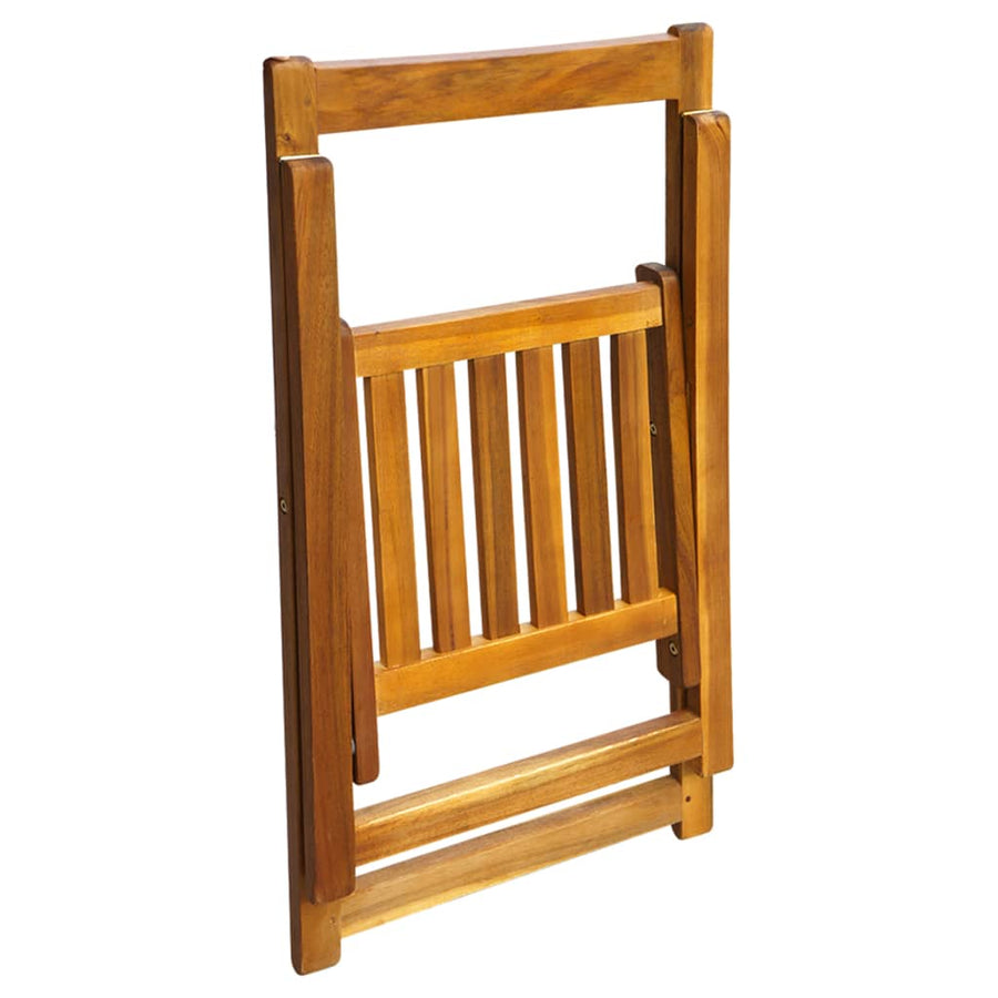 Tuinstoelen Inklapbaar Massief Acaciahout 2