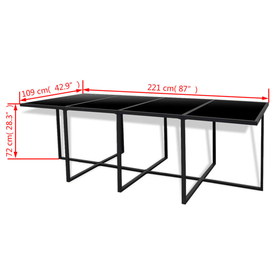 13-Delige Tuinset Met Kussens Poly Rattan 12