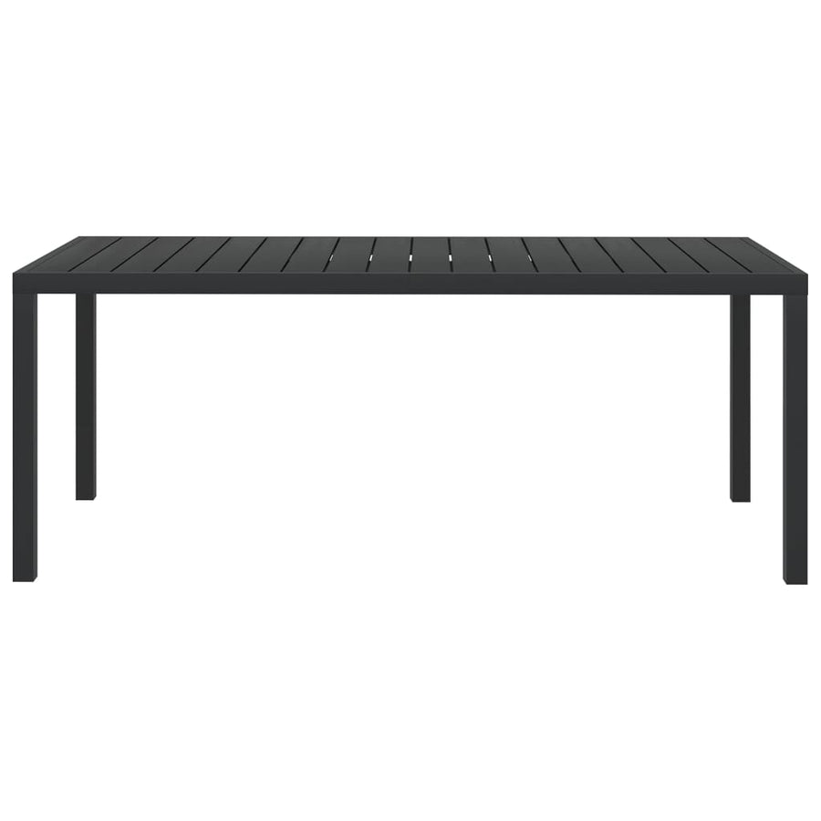 Tuintafel Aluminium En Hkc 185 x 90 x 74 cm
