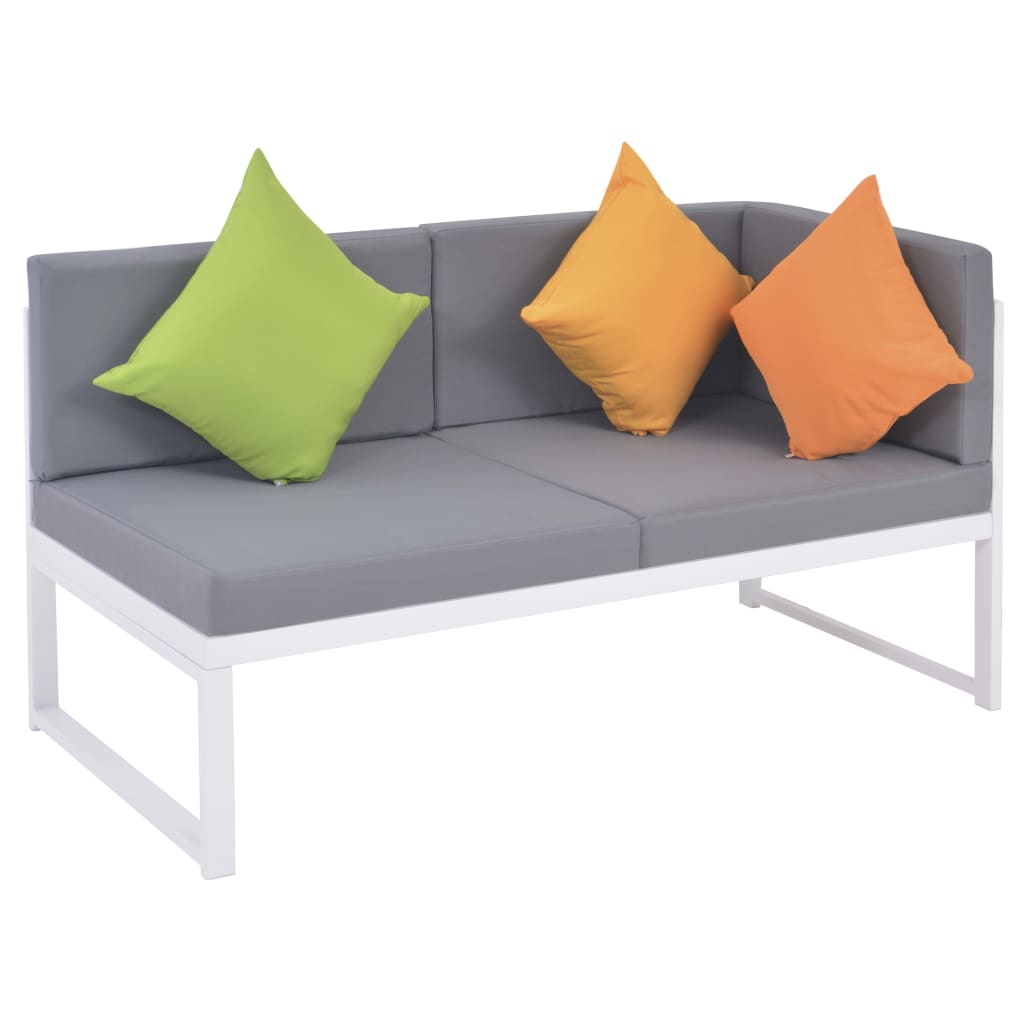 -Delige Met Kussens Aluminium En Hkc 4 Loungeset