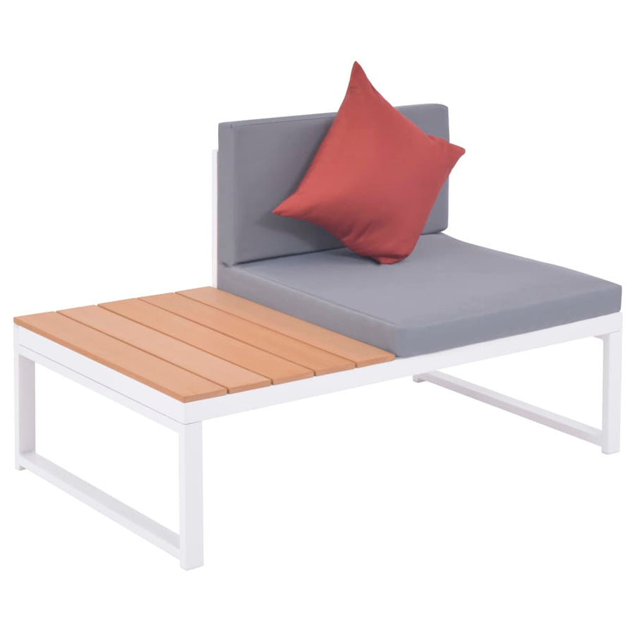 -Delige Met Kussens Aluminium En Hkc 4 Loungeset