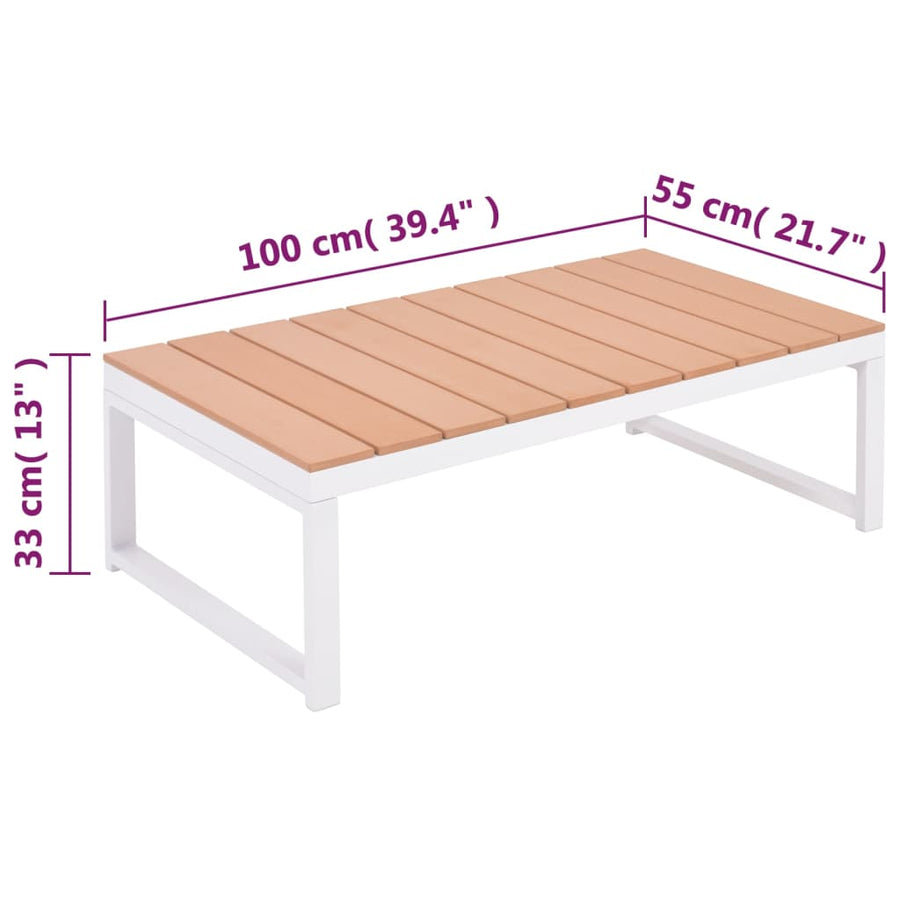 -Delige Met Kussens Aluminium En Hkc 4 Loungeset