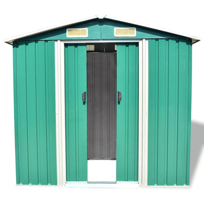 Tuinberging 204X132X186 Cm Metaal Groen