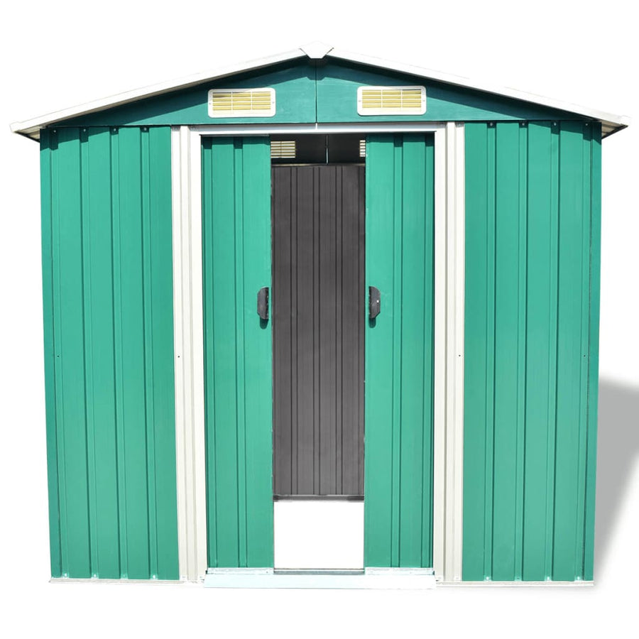 Tuinberging 204X132X186 Cm Metaal Groen