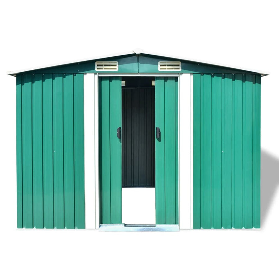 Tuinberging 257X205X178 Cm Metaal Groen