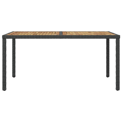 7-delige Tuinset met kussens poly rattan