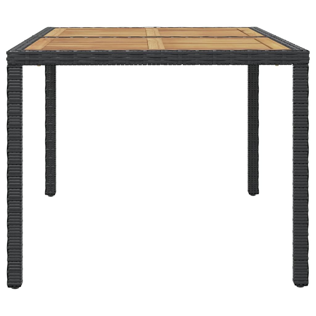 7-delige Tuinset met kussens poly rattan