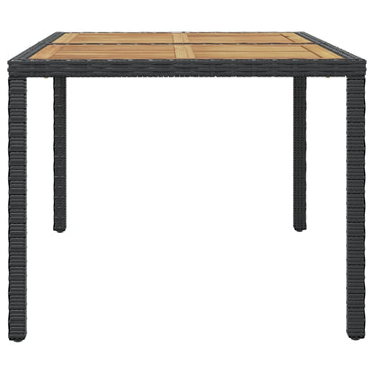7-delige Tuinset met kussens poly rattan