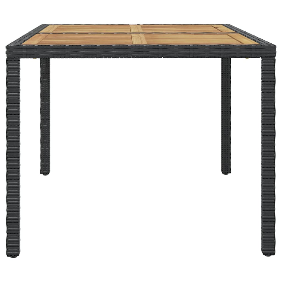 7-delige Tuinset met kussens poly rattan