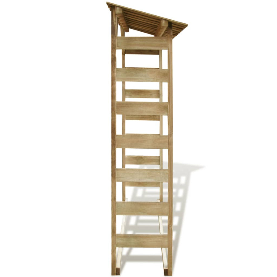 Haardhoutopslag Geïmpregneerd Grenenhout 150 x 44 x 176 cm