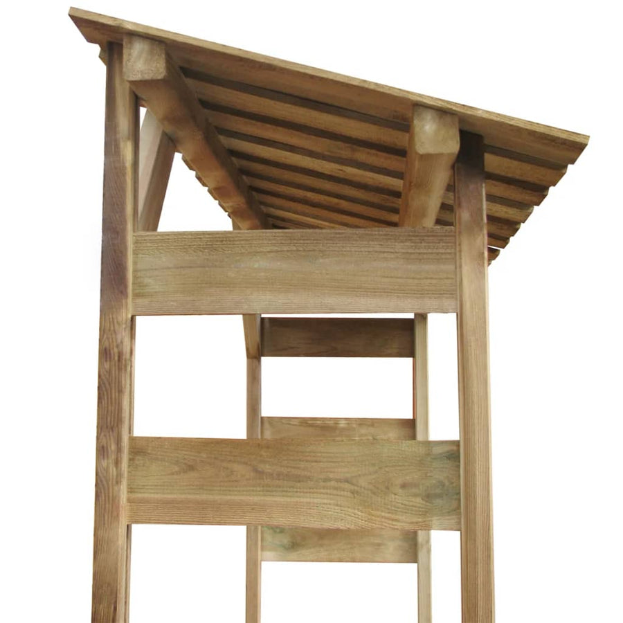 Haardhoutopslag Geïmpregneerd Grenenhout 150 x 44 x 176 cm