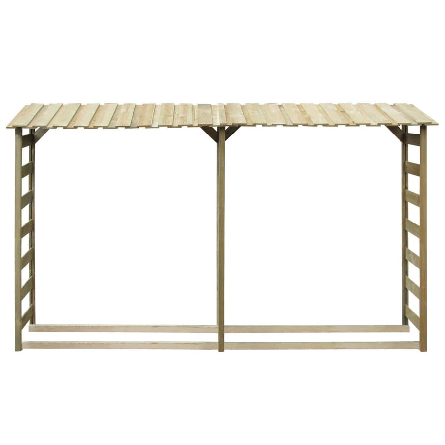 Haardhoutopslag Dubbel Geïmpregneerd Grenenhout 300 x 44 x 176 cm