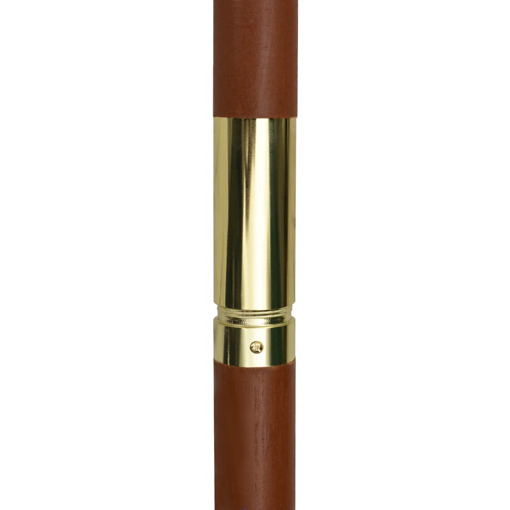 Parasol Met Houten Paal 200X300 Cm Wit Crème