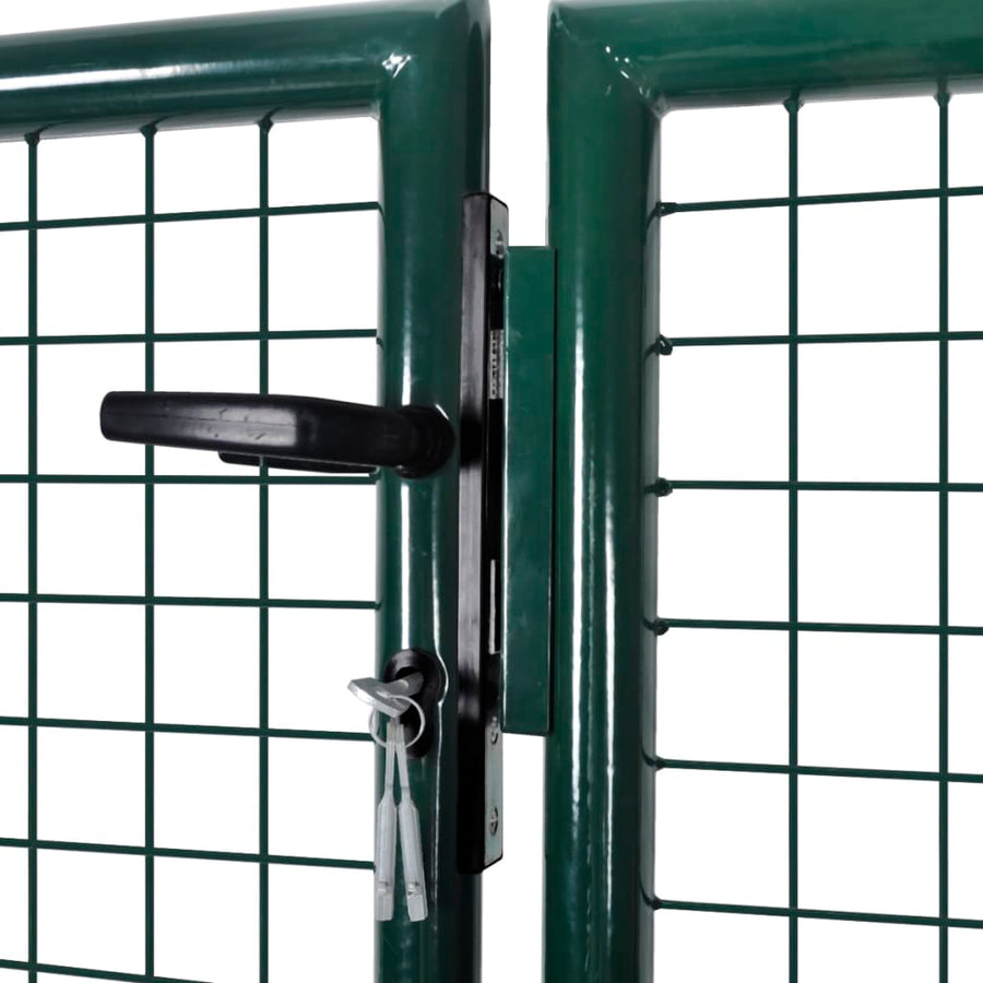 Poort 306X150 Cm Staal Groen 306 x 150 cm