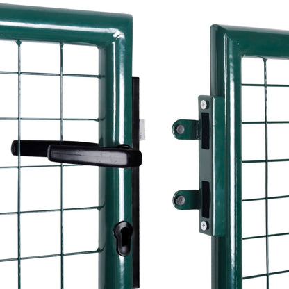 Poort 306X150 Cm Staal Groen 306 x 150 cm