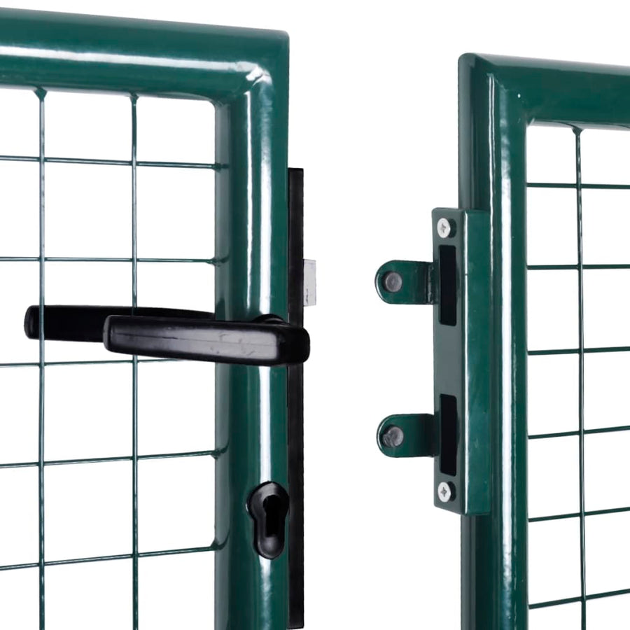 Poort 306X150 Cm Staal Groen 306 x 150 cm