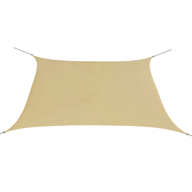 Zonnescherm vierkant 2x2 m oxford stof beige 2 x 2 m Beige