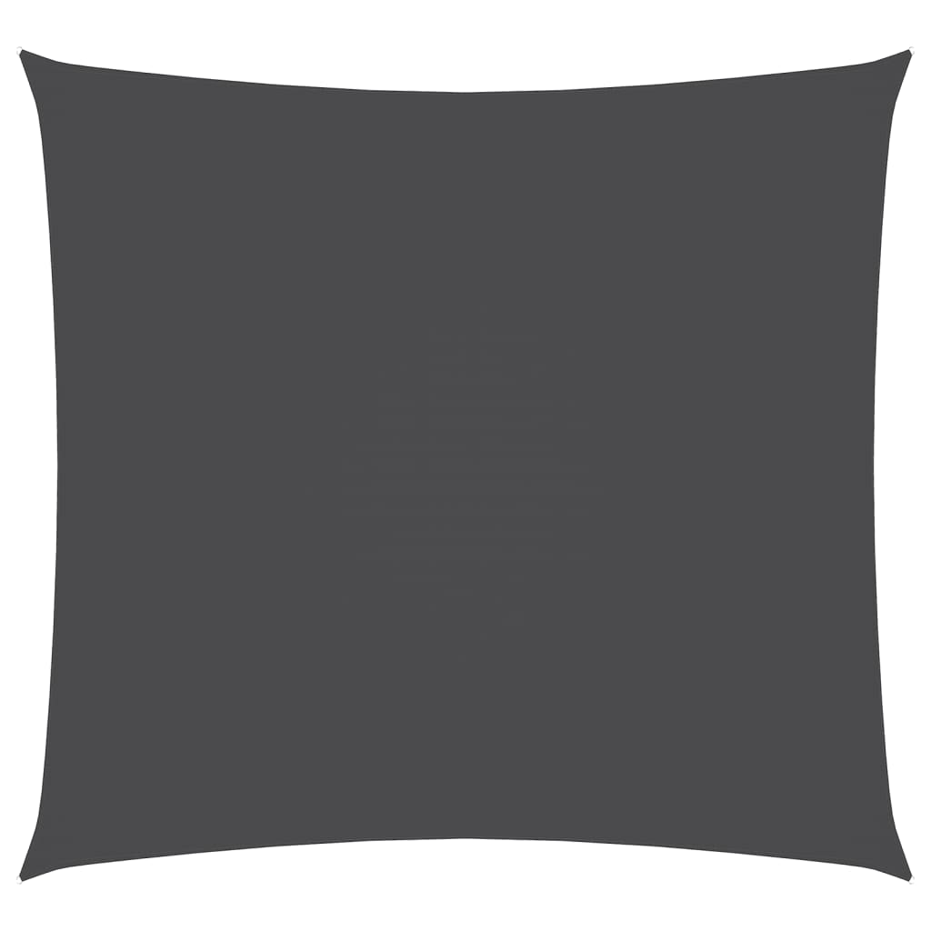 Zonnescherm Vierkant Oxford Stof Kleurig Antraciet 2 x 2 m