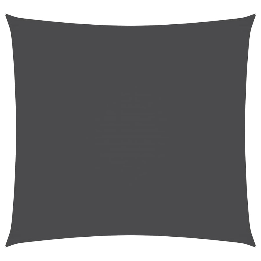 Zonnescherm Vierkant Oxford Stof Kleurig Antraciet 2 x 2 m