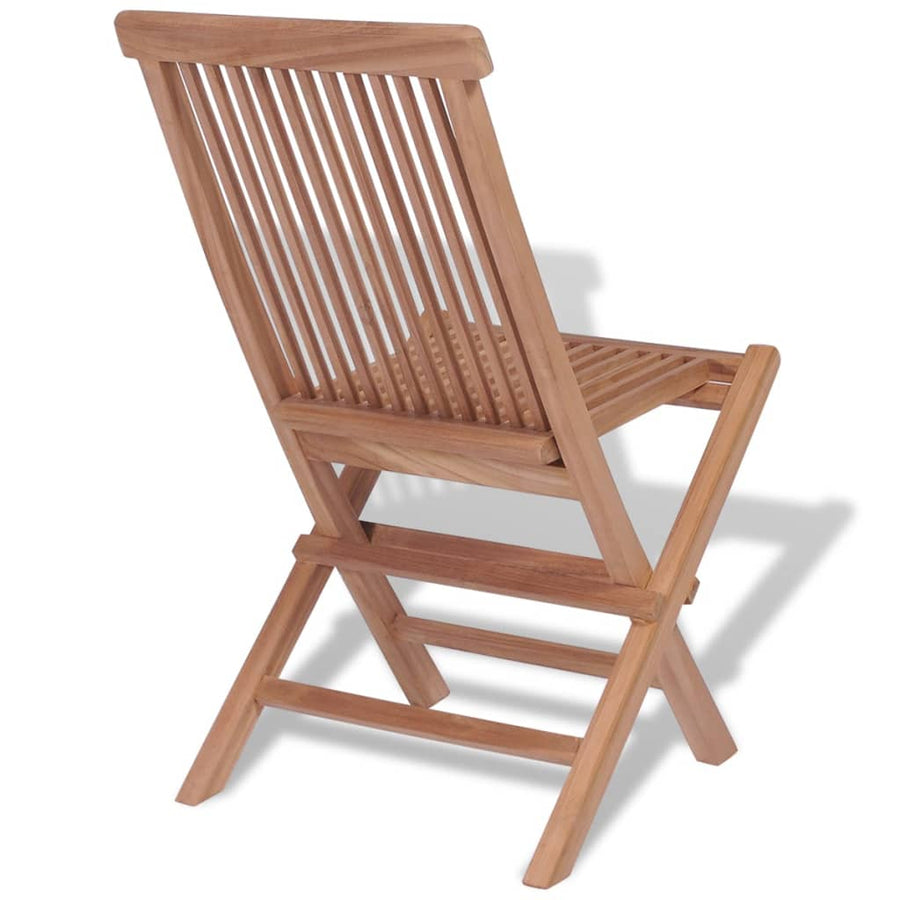 Tuinstoelen Inklapbaar Massief Teakhout 4