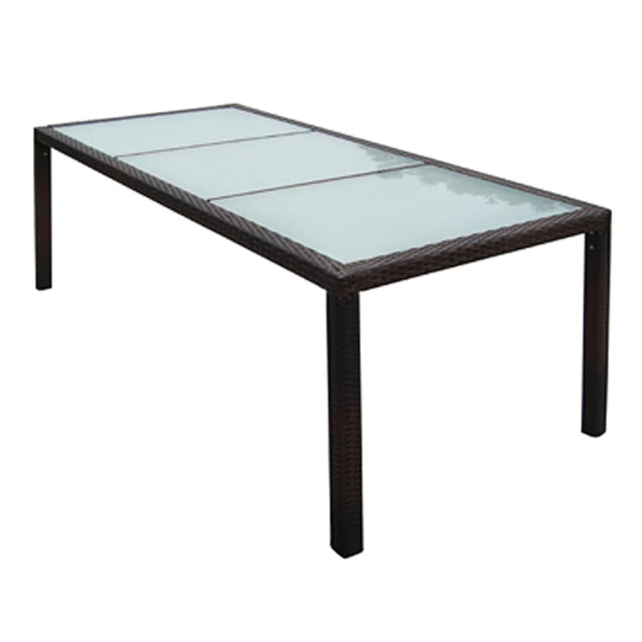 9-Delige Tuinset Met Kussens Poly Rattan 8
