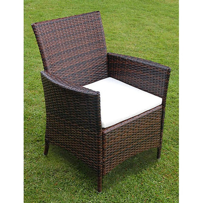 9-Delige Tuinset Met Kussens Poly Rattan 8