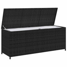 Tuinbox 150X50X60 Cm Poly Rattan Zwart