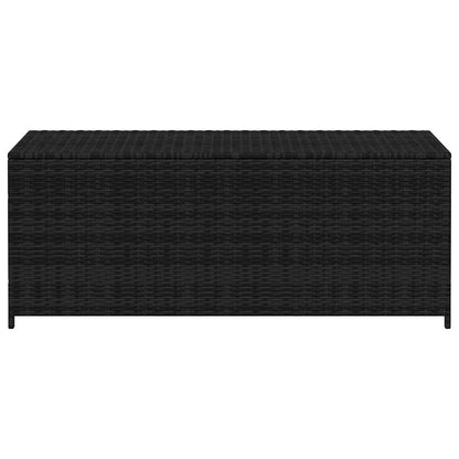 Tuinbox 150X50X60 Cm Poly Rattan Zwart