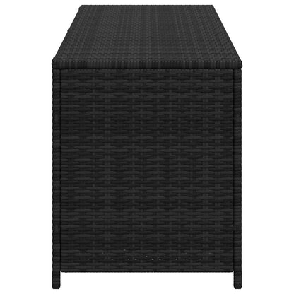 Tuinbox 150X50X60 Cm Poly Rattan Zwart