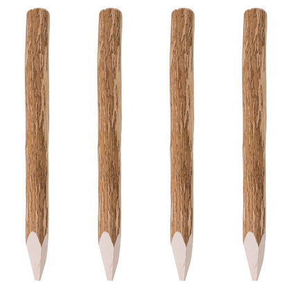 Schuttingpalen Met Punt Hazelaarhout 90 cm