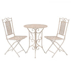 -Delige Bistroset Staal Wit