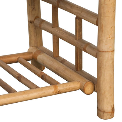 -Delige Loungeset Met Kussens Bamboe crème