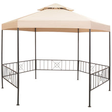 Tuinprieel 323X265 Cm Hexagonaal Beige