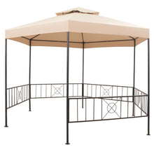 Tuinprieel 323X265 Cm Hexagonaal Beige