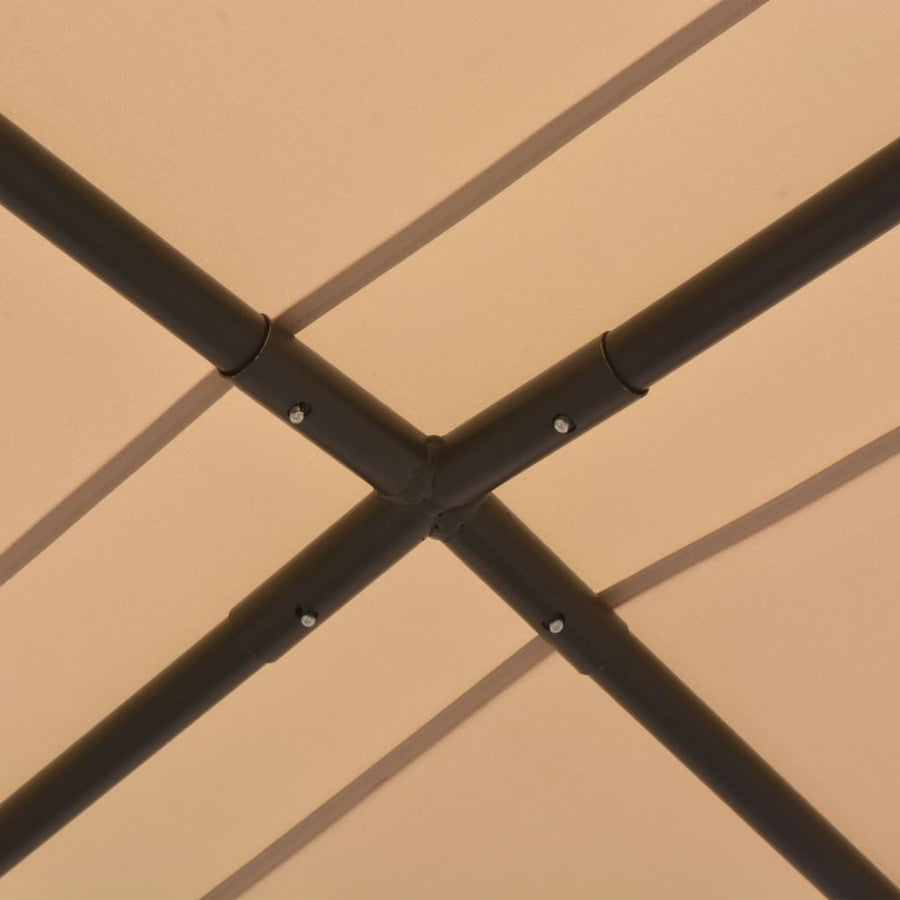 Prieel Staal 4 x 4 m Beige