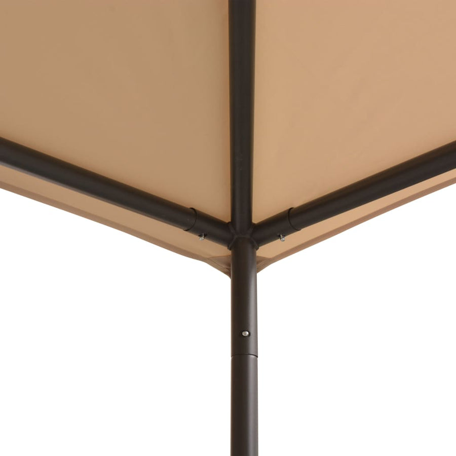 Prieel 3x3 m staal beige 3 x 3 m Beige