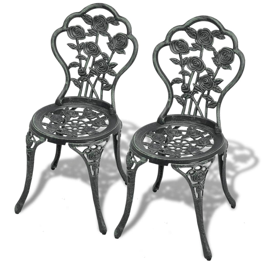 Bistrostoelen Gietaluminium Groen