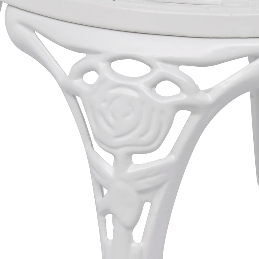 Bistrostoelen Gietaluminium Wit