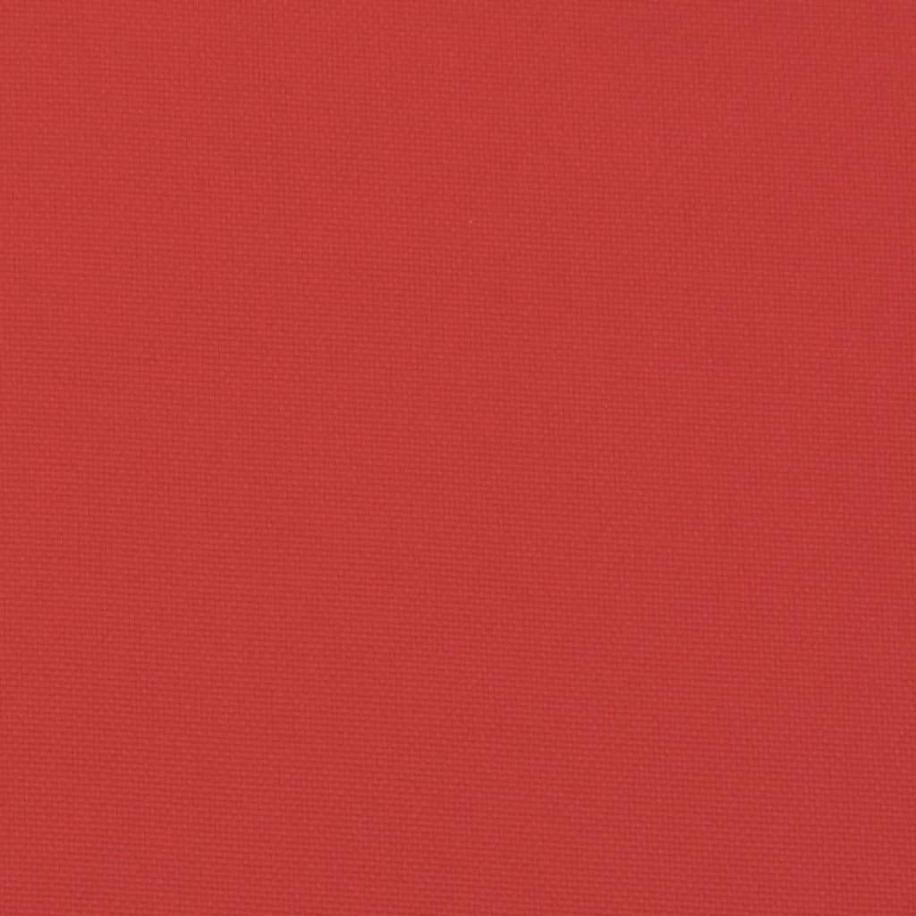 Tuinstoelkussens Hoge Rug Stof 4 120 x 50 x 3 cm Rood